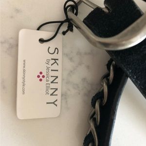Jessica Elliot Skinny Belt NEW